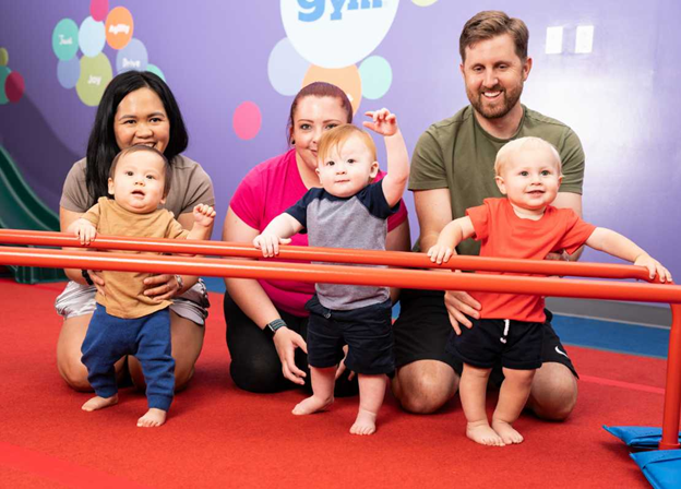 Parents Playing with children