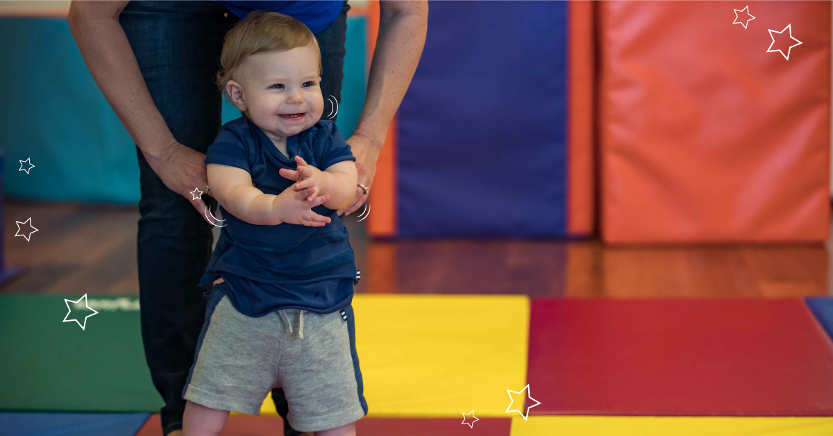 toddler at the little gym