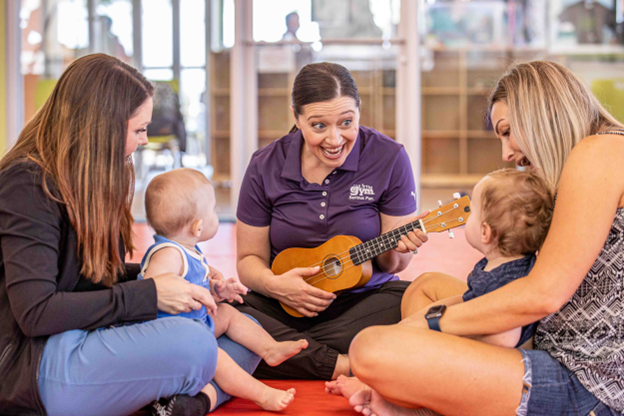 mommy and me class at the little gym